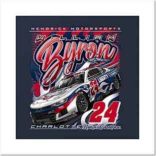 William Byron Motorsports Posters and Art